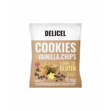 DL16 Delicel cookies con chips 150 grs. DL16 Delicel cookies con chips 150 grs.