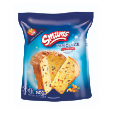 FIESTAS Smams pan dulce con frutas 500 grs