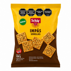 SC28 Schar Impas con semillas (mini crackers) 120 grs. SC28 Schar Impas con semillas (mini crackers) 120 grs.