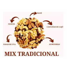 FS11 Mix Tradicional (Almendras, Nueces, Castañas de Caju, Mani y Pasas de Uva) 1/2 Kilo FS11 Mix Tradicional (Almendras, Nueces, Castañas de Caju, Mani y Pasas de Uva) 1/2 Kilo
