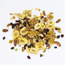 FS12 Mix Tropical (Nueces, Almendras, Castañas de Caju, Mani, Pasas de Uva y Banana) 1 Kilo FS12 Mix Tropical (Nueces, Almendras, Castañas de Caju, Mani, Pasas de Uva y Banana) 1 Kilo