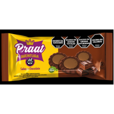 PO11 Aventura Galletitas chocolate con centro chocolate 85g Praat PO11 Aventura Galletitas chocolate con centro chocolate 85g Praat