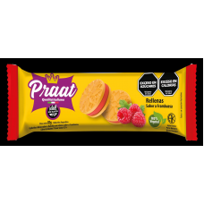 PO09 Galletitas vainilla rellenas sabor frambuesa 85g Praat PO09 Galletitas vainilla rellenas sabor frambuesa 85g Praat