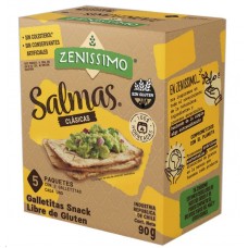 SAL1 Salmas tostadas snack (5 paq de 3 tostadas)